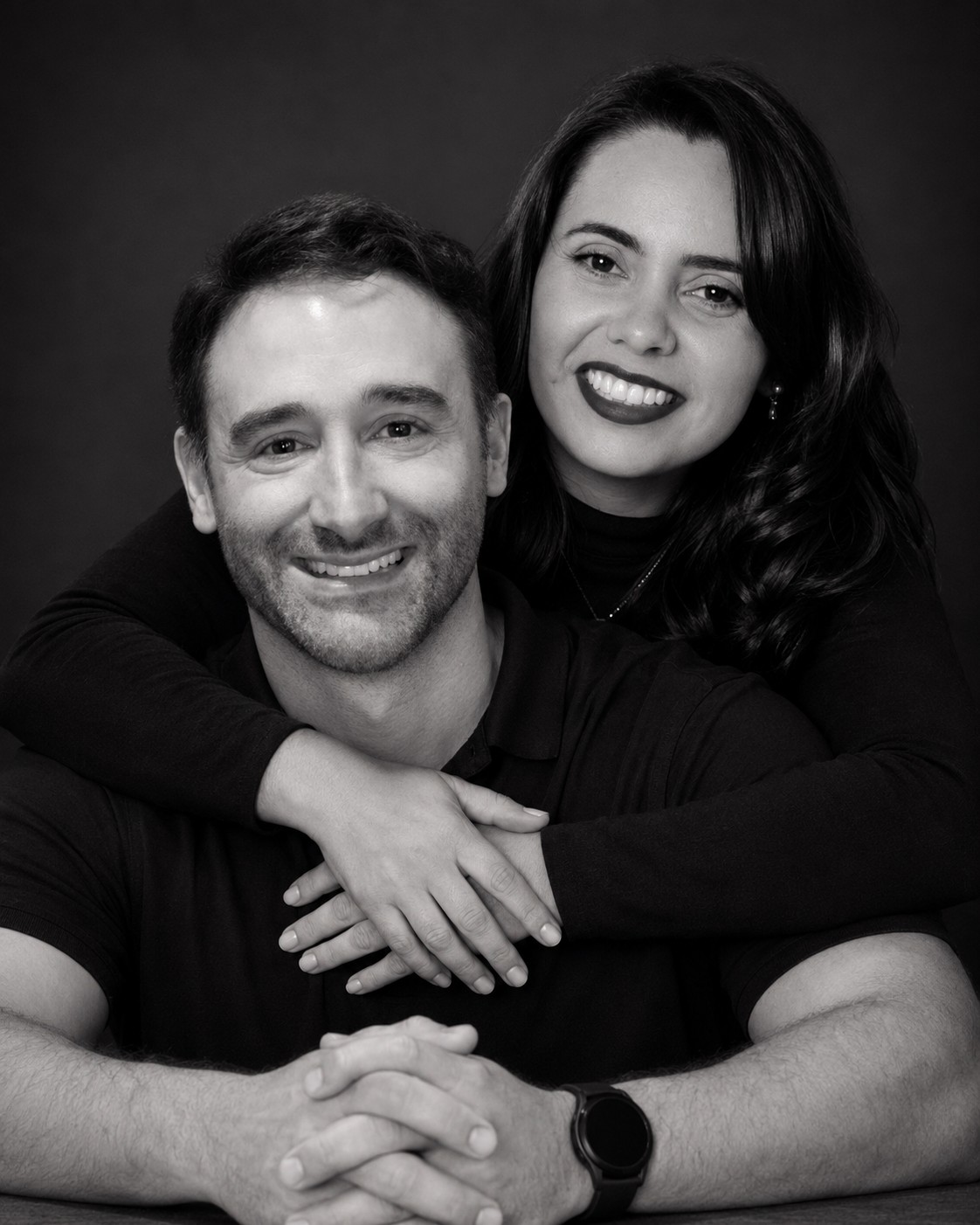 Luiz Fernando Cairo e Lidianne Cardoso